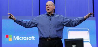 El consejero delegado de Microsoft, Steve Ballmer.
