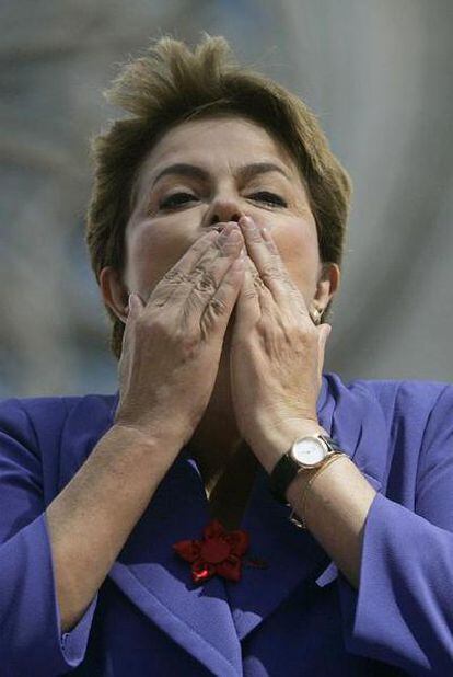 Dilma Rousseff, esta semana en un acto en São Paulo