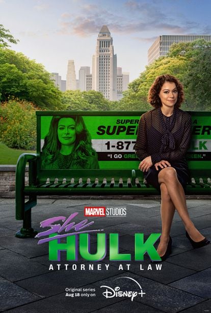 Póster de 'She-Hulk: abogada Hulka'.