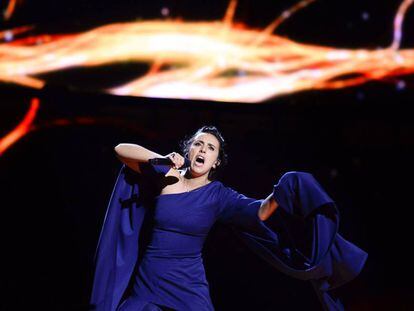 Jamala, representante de Ucrania en Eurovisión.