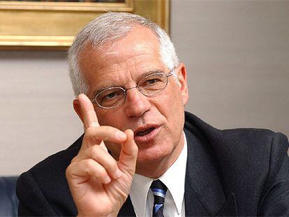 El presidente del Parlamento Europeo, Josep Borrell.