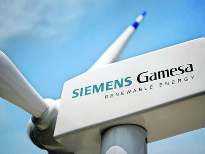 Instalación eólica de Siemens Gamesa.