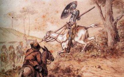 Ilustración de Gustave Doré para 'El Quijote'.