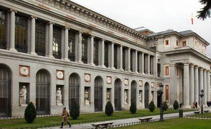 Exterior del Museo del Prado. 