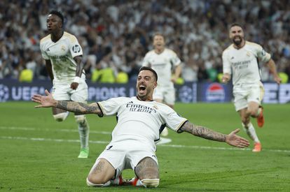 Joselu, el último santo del Real Madrid: “Noches como esta no entran en mis sueños”