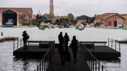 Imagen del Arsenal, escenario donde se celebra la Bienal de Venecia.