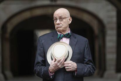 Ellroy el pasado jueves en Barcelona.