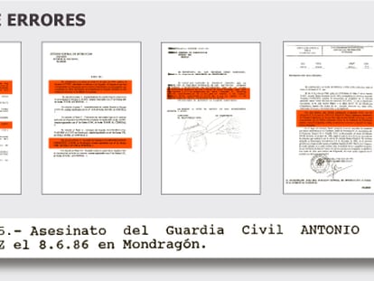 Cadena de errores tras un asesinato