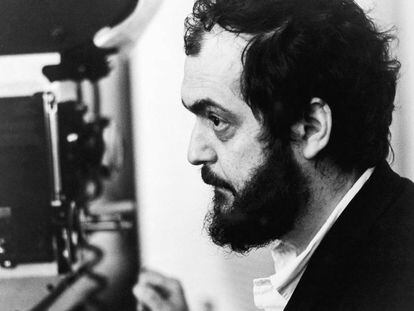 Kubrick detrás de la cámara.