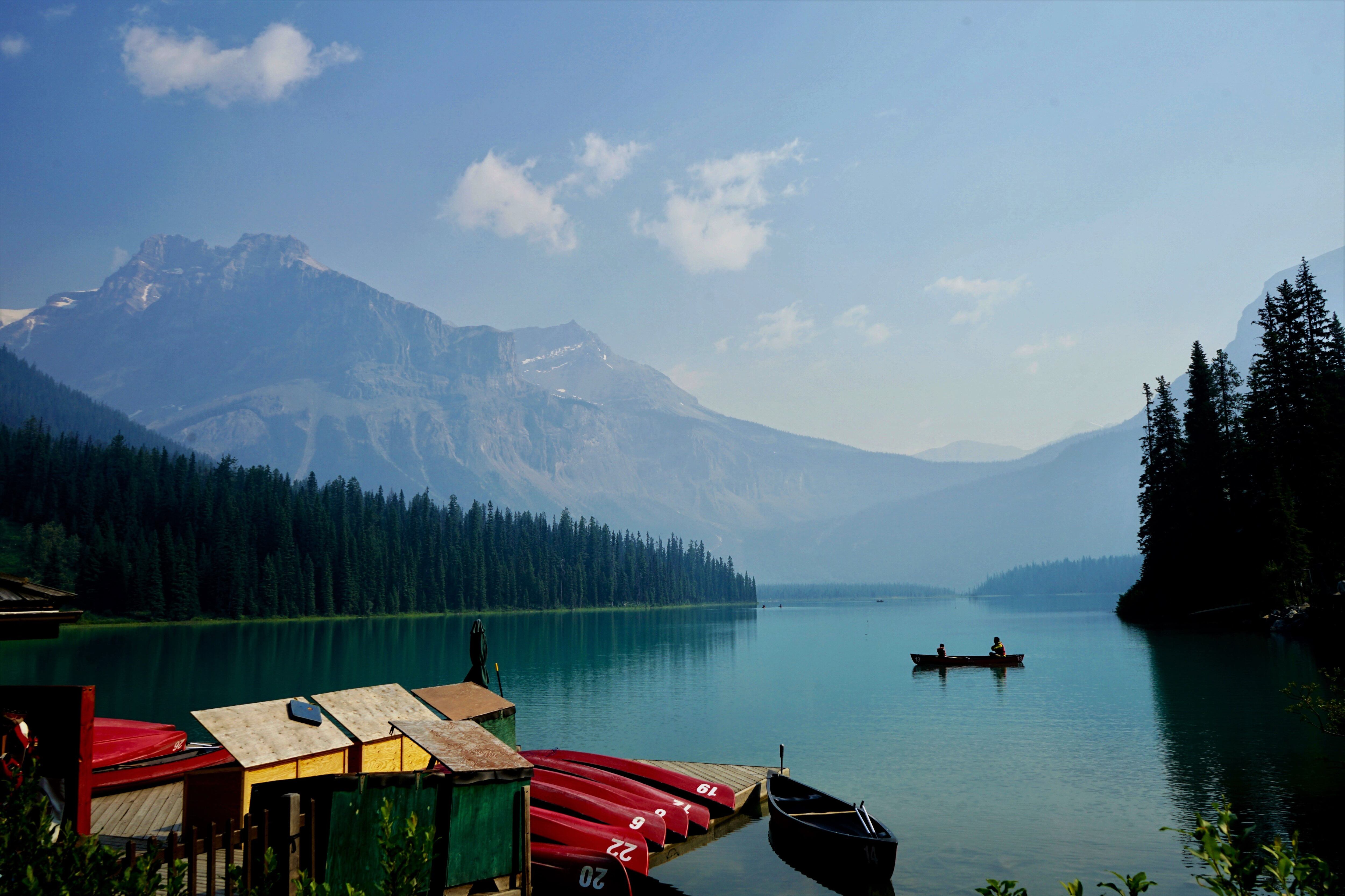 Lago Emerald (Rocosas canadienses).