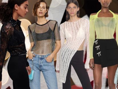 12 prendas que elevan las trasparencias como la tendencia más ‘sexy’ de la temporada