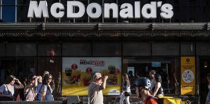 Local de McDonald's en Madrid