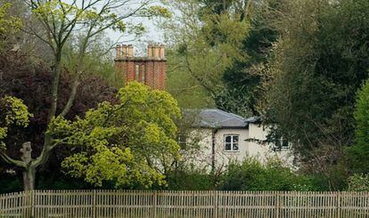 Vista general de Frogmore Cottage, el hogar de los duques de Sussex en Windsor, captada el pasado mes de abril.