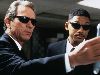 Tommy Lee Jones y Will Smith en &#039;Men in black&#039;.