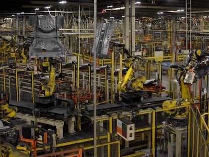 Una f&aacute;brica de la industria automovil&iacute;stica. 