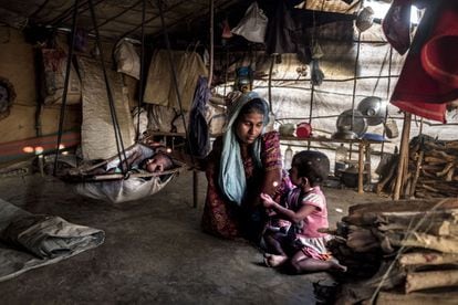 Las casas de los rohingya no están acondicionadas para la inminente temporada del monzón