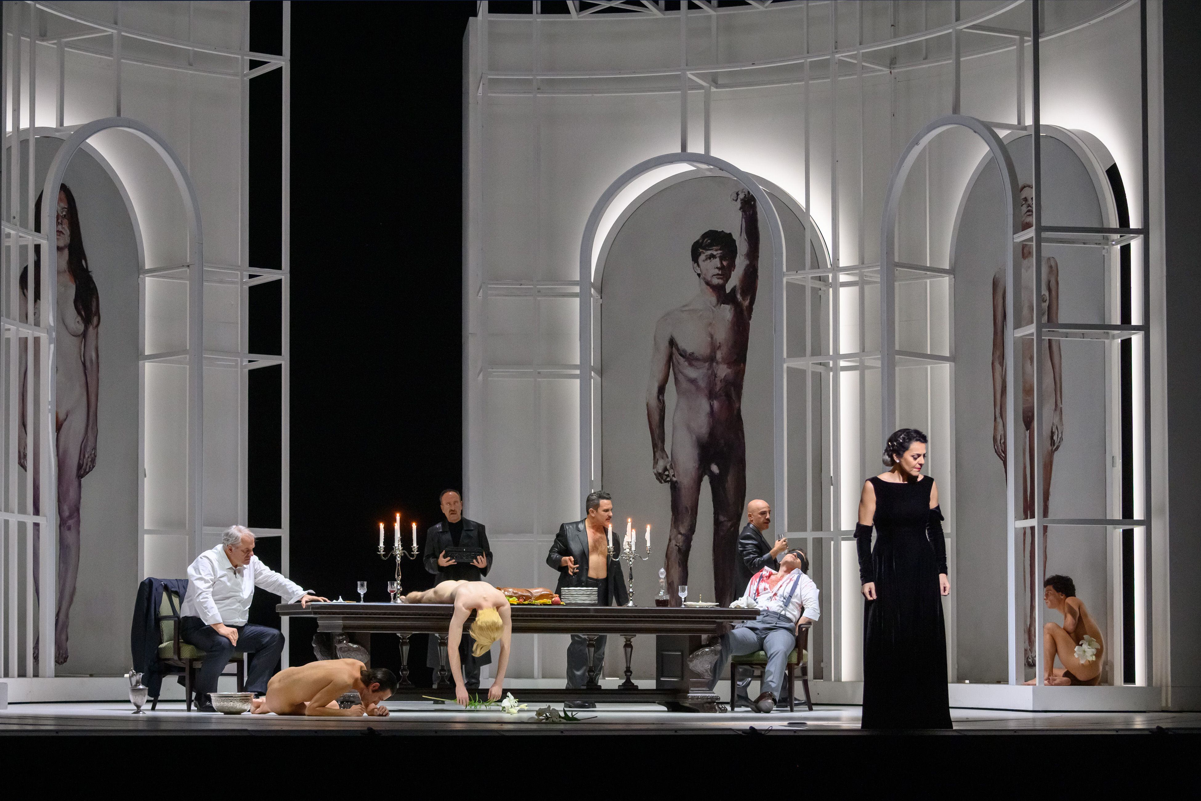 Imagen de la representación de 'Tosca' en el Gran Teatre Liceu (Barcelona) en enero de este año.