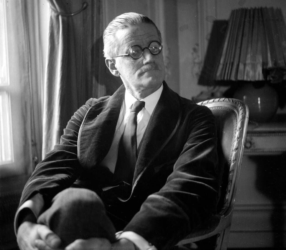 James Joyce en 1930.
