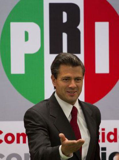 El candidato del PRI, Enrique Peña Nieto.