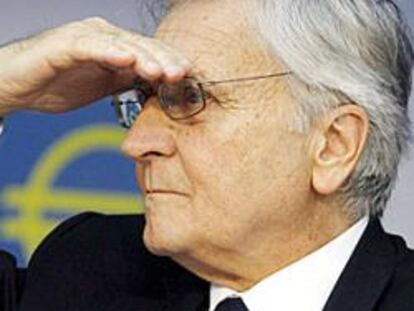 Jean Claude Trichet, en la rueda de prensa del 9 de junio de 2011