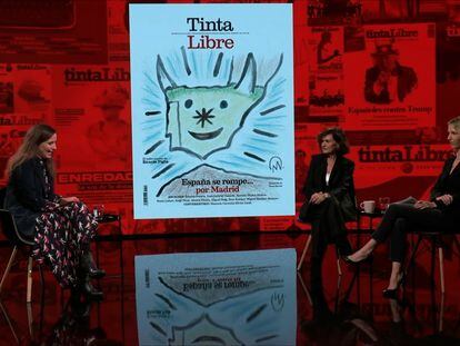 Carmen Calvo y Cayetana Álvarez de Toledo conversan con la periodista Natalia Junquera para 'TintaLibre'.