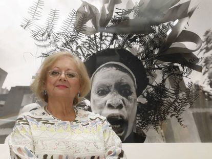 Cristina García Rodero, en la inauguración del museo que lleva su nombre en Puertollano.