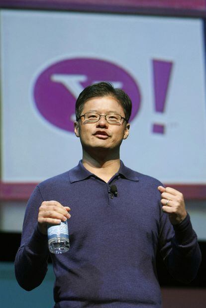 El cofundador de Yahoo! Jerry Yang, en una conferencia en Las Vegas, en enero de 2008.