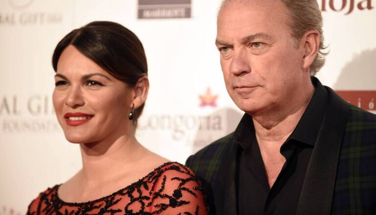 Bertín Osborne y Fabiola Martínez.