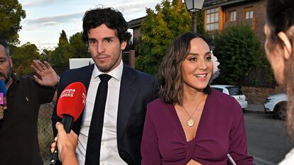 Tamara Falcó e Íñigo Onieva, el 23 de septiembre en Madrid.