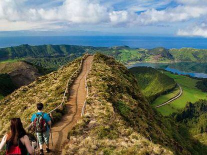 Paisaje de las Azores.