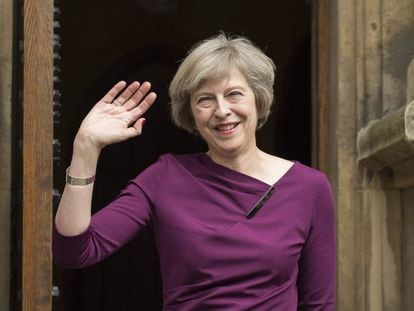 Theresa May, candidata a primera ministra brit&aacute;nica.