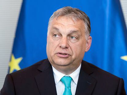 El primer ministro húngaro, Viktor Orban, en el Bundestag alemán, en una fotografía de archivo de julio de 2018.