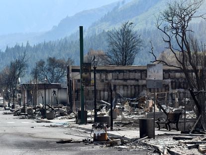 Lytton, en la Columbia Británica (Canadá) vivió en el verano de 2021 una ola de calor récord, que provocó unos incendios que arrasaron este pueblo.