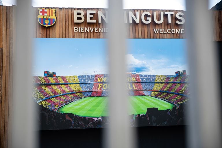 El Camp Nou, cerrado a los turistas y al público por el parón de competición desde el decreto del estado de alarma.