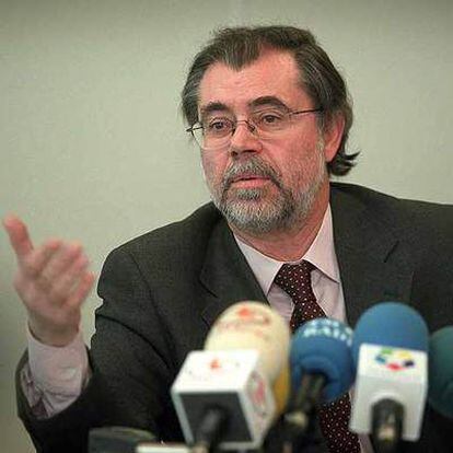 Mariano Fernández Bermejo, en la presentación de la memoria de la Fiscalía del Tribunal Superior de Madrid.