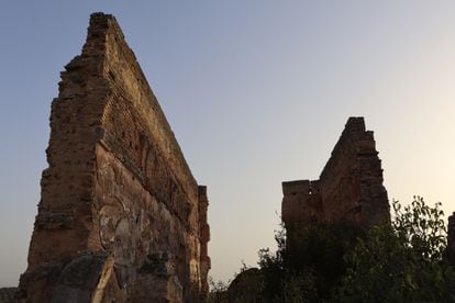 Otra vista de las ruinas del monasterio de Santa Eulalia. 