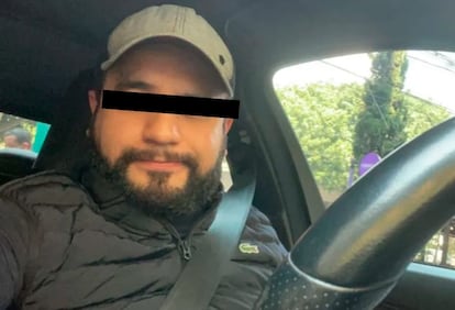 El presunto feminicida de Ariadna Fernanda López, Rautel "N", en una imagen de sus redes sociales.