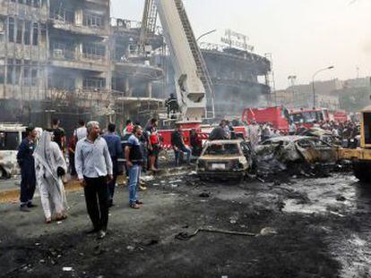 L explosió d un cotxe bomba davant d una gelateria també va provocar 200 ferits, en la pitjor matança aquest any a l Iraq