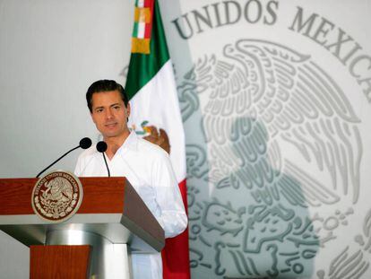 Pe&ntilde;a Nieto en Baja California Sur.