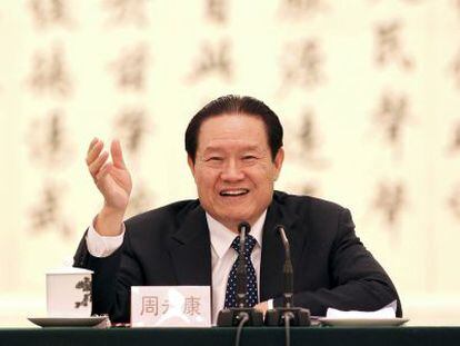 Zhou Yongkang, ex jefe del aparato de seguridad de China.