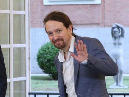 El líder de Unidos Podemos se muestra  moderadamente optimista  con el acuerdo alcanzado con el Gobierno en una entrevista con EL PAÍS