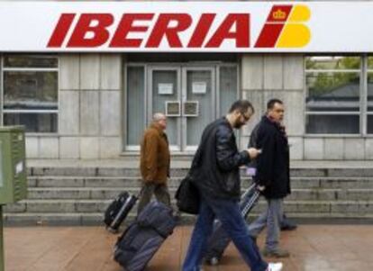 Sede de Iberia en María de Molina.