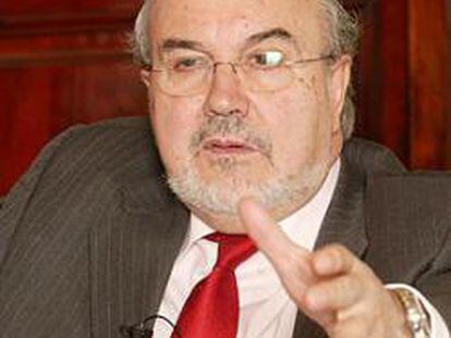 Pedro Solbes, ex vicepresidente del Gobierno y ministro de Economía y Hacienda.