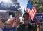 ATLANTA, GA - NOVEMBER 21: Supporters of Donald Trump host a Stop the Steal protest outside of the Georgia State Capital building on November 21, 2020 in Atlanta, Georgia. This week Georgia finished their hand recount of the ballots which also confirmed President-Elect Joe Biden's win in the state.   Megan Varner/Getty Images/AFP
== FOR NEWSPAPERS, INTERNET, TELCOS & TELEVISION USE ONLY ==