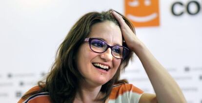 La candidata de Compromís, Mònica Oltra.
