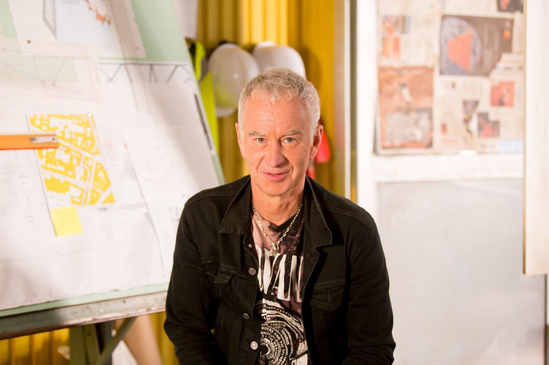 John McEnroe, en una imagen cedida por el canal Eurosport.