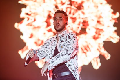 C. Tangana en el Festival Internacional de Benicàssim, en julio de 2018.