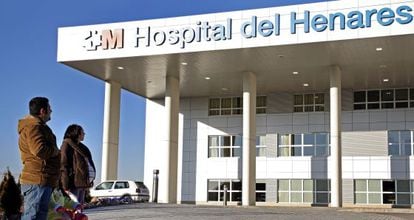 Imagen del Hospital del Henares, ubicado en el municipio de Coslada.