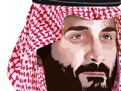 Mohamed bin Salmán, príncipe heredero de Arabia Saudí.