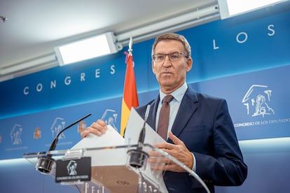 Feijóo, sobre los cambios en el PP: “Empezamos una nueva etapa, tiene que haber ajustes”